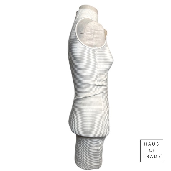 TORN White Halter Knit Dress - Picture 11 of 15